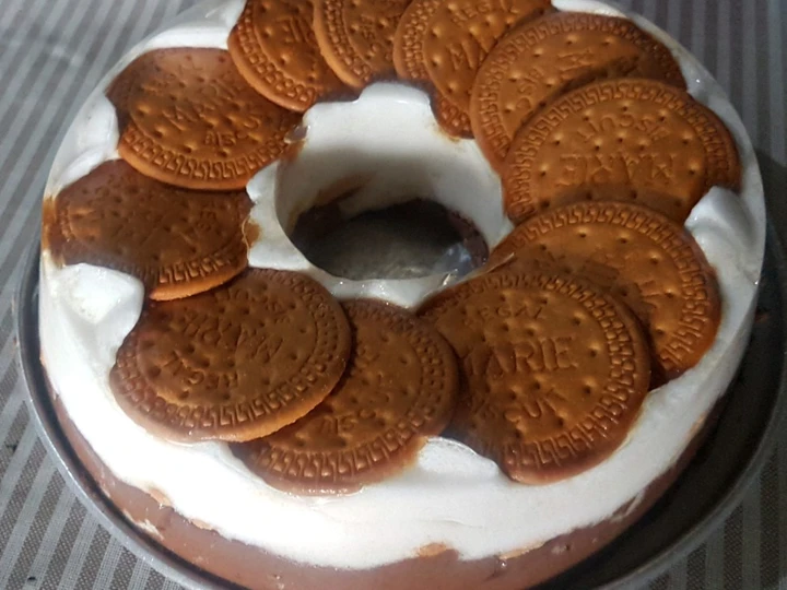 Cara Mudah Menyiapkan Resep Puding vla coklat salju regal yang Menggugah Selera Anti Ribet, Lezat Sekali