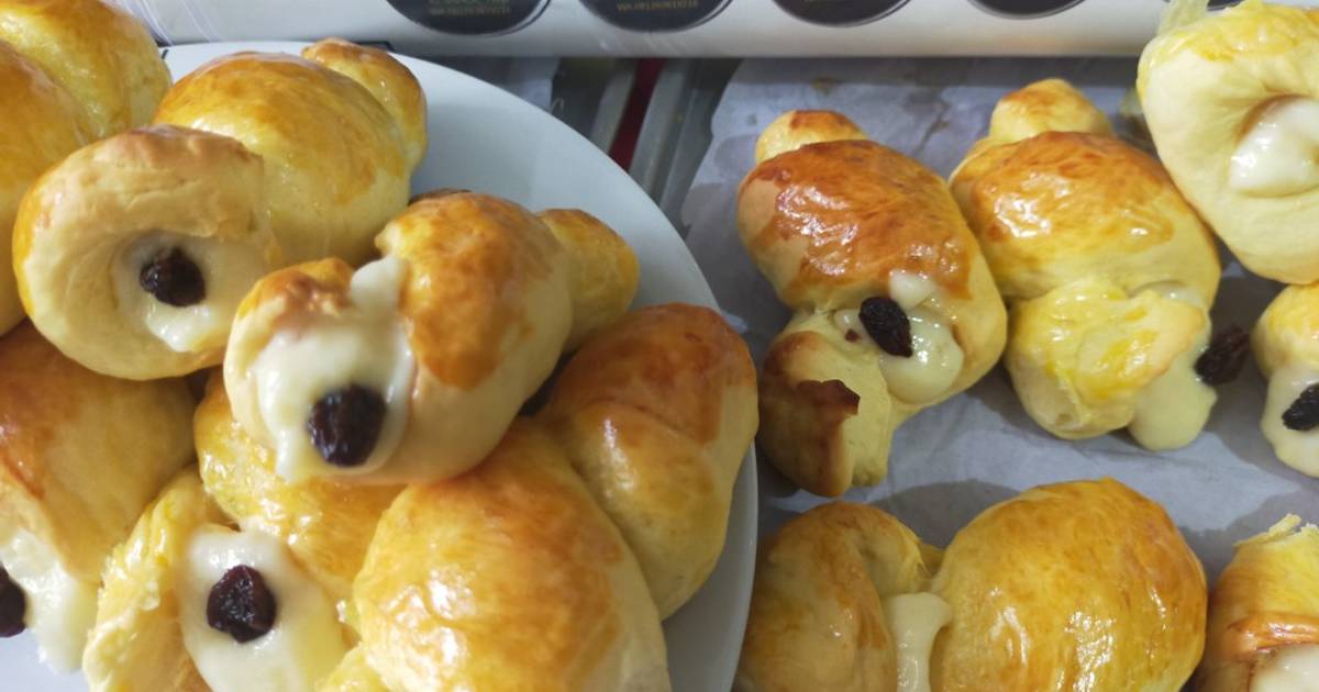 Resep Cream vla horn bread oleh Livana Tirta Cookpad