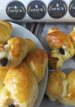 Foto resep Cream vla horn bread