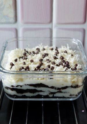 Foto resep Cheesecake oreo lumer simple 🍰🍰🍰