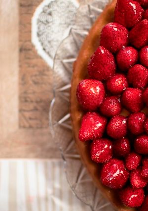 Foto di Crostata con fragoline