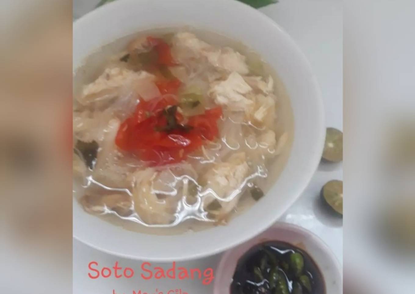 Soto Sadang Ayam Khas Purwakarta