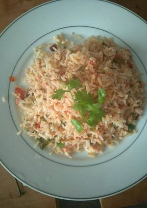A picture of Eggeɗ Rice#myricecontest.