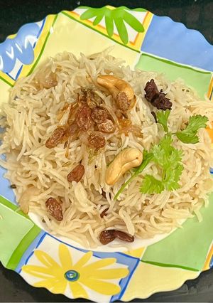 A picture of Nei Choru (Ghee Rice).