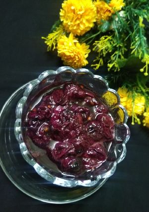 জাম এর আচার রেসিপির প্রধান ছবি