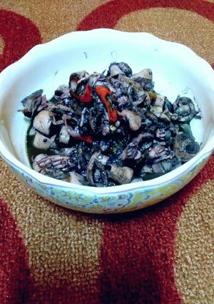 Foto resep Cumi Item Sederhana