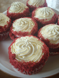 A picture of Red Velvet Cupcakes.