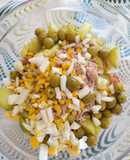 Ensalada de pasta y patata