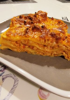 Lasagne gluténmentesen recept fotója