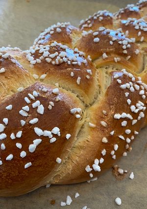 Kovászos kalács recept fotója