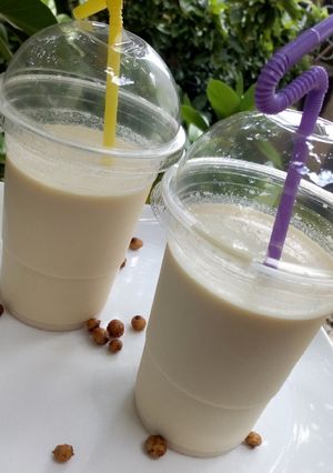 A picture of Creamy Tiger nut Drink.