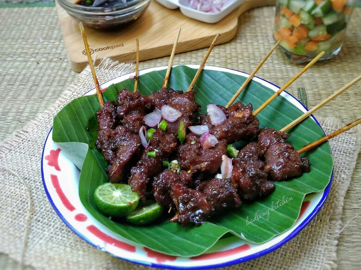 Resep Sate Kambing Bumbu Kecap Anti Gagal