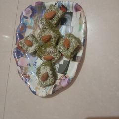 A picture of Chane ki barfi.