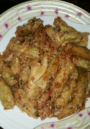 A picture of Stuffed Cabbage Rolls.
