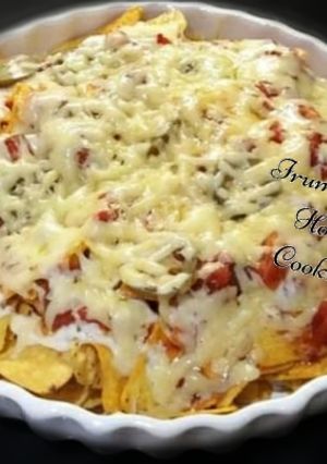 A picture of 🍝🧀Quick and Easy Cheesy Nachos 🧀🍝.