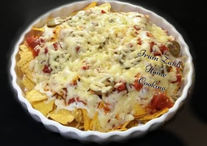 🍝🧀Quick and Easy Cheesy Nachos 🧀🍝