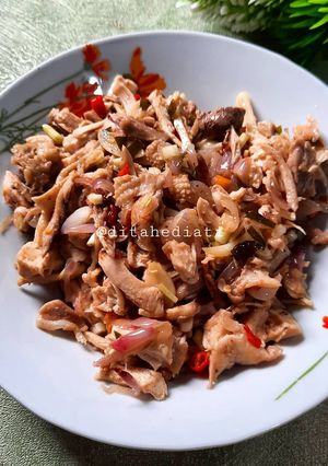 Foto resep 196. Ayam Suwir Sambal Matah