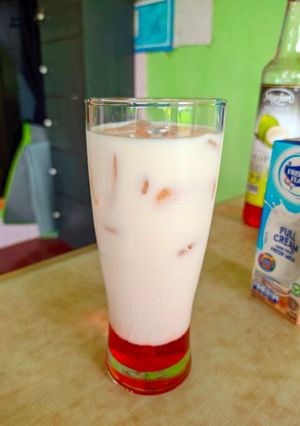 Foto resep Es Susu Kolang Kaling