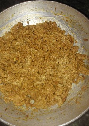 A picture of Soya Keema.