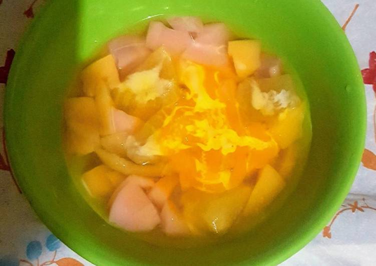 Es Puding Carica Simple