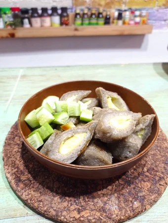 Langkah Gampang Menyiapkan Resep Pempek Dos Teri &amp; Rebon yang Lezat Sekali Anti Ribet, Mantap Sekali