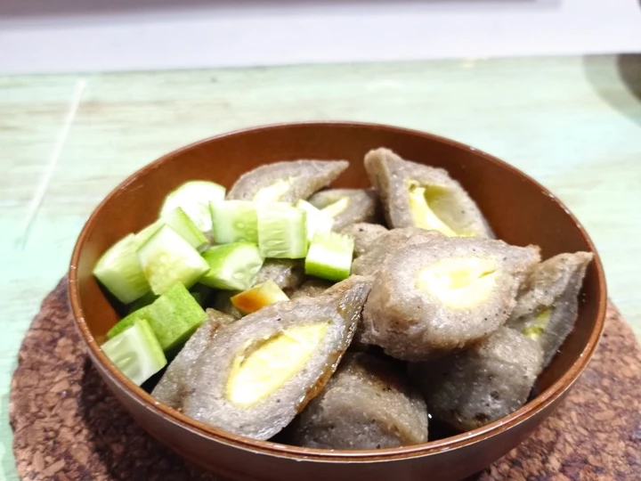 Langkah Gampang Menyiapkan Resep Pempek Dos Teri &amp;amp; Rebon yang Lezat Sekali Anti Ribet, Mantap Sekali