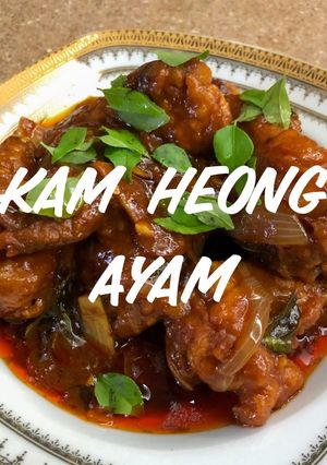 Gambar Kam Heong Ayam Sepantas Kilat ⚡️
