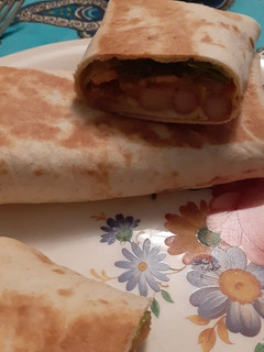 Una foto de Fajitas de alubias pintas
