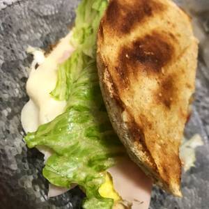 Pan integral para sándwich al microondas