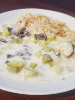 صورة لوصفة كوسا بلبن (خيارية)