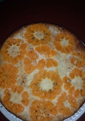 صورة لوصفة كيكة مندرين