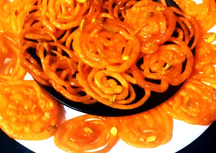 Step-by-Step Guide to Prepare Any-night-of-the-week Juicy Crispy Instant Jalebi