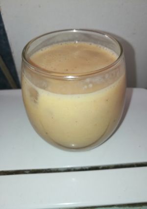 Una foto de Licuado de durazno