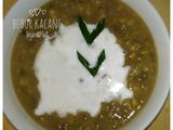 Bubur kacang hijau + Tips