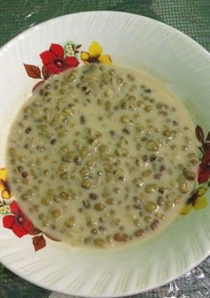 Foto resep Bubur Kacang Ijo Susu