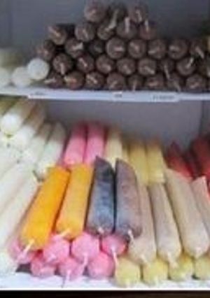 Una foto de Helados frutales de agua