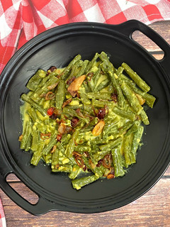 Foto resep Jukut Bejek / kacang panjang kuah santan