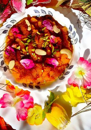 रवा केसरी (rava kesari recipe in Hindi) रेसिपी मुख्य फोटो
