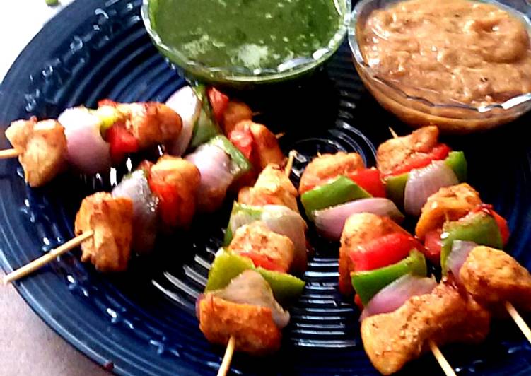 Chicken Achari Tikka Boti🍢🍴