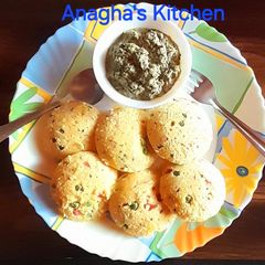 A picture of Chana Dal Idli.