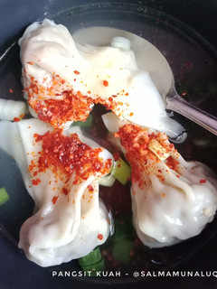 Foto resep Pangsit kuah seger daging sapi