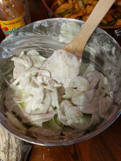 A picture of Cucumber Salad.