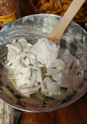 A picture of Cucumber Salad.