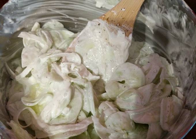 Steps to Make Any-night-of-the-week Cucumber Salad