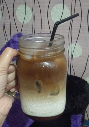 Foto resep Es Kopi Susu Gula merah