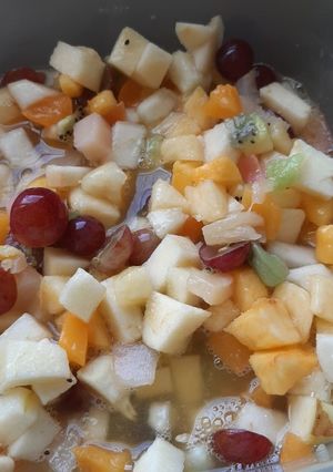 Una foto de Ensalada de fruta