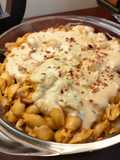 Creamy tomato based chicken pasta