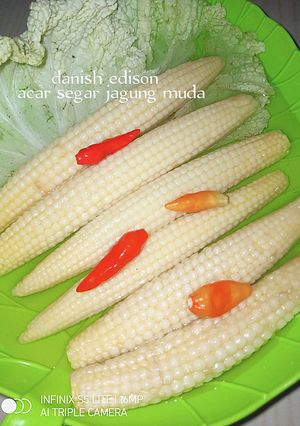 Foto resep Acar segar jagung muda