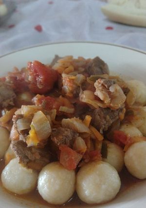 Una foto de Ñoquis de ricota relleno