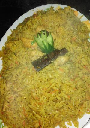 صورة لوصفة كبسة الفراخ 🤤😋